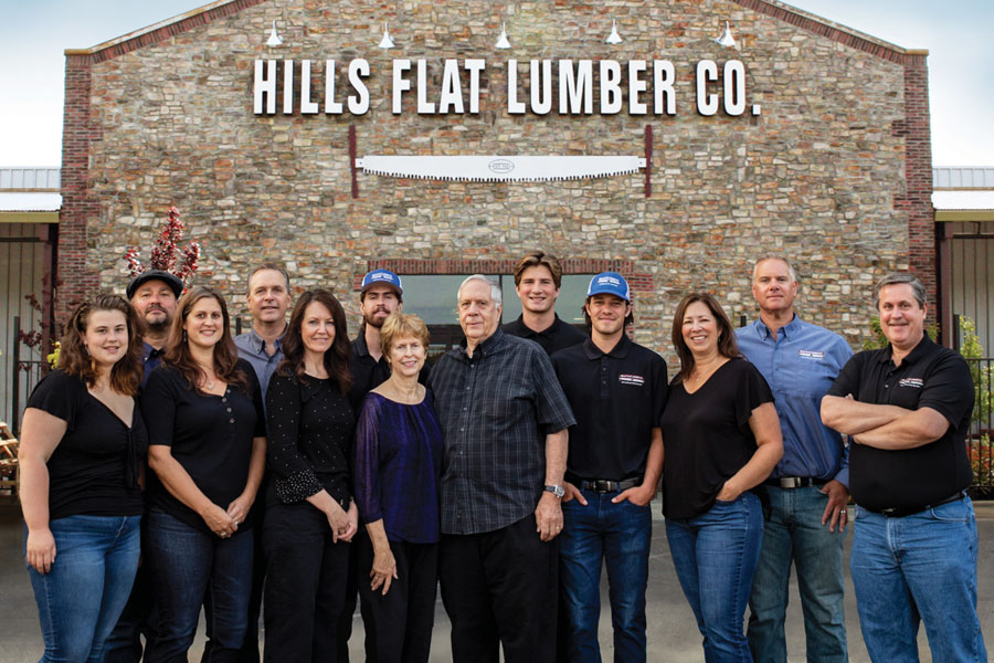 Hills Flat Lumber staff