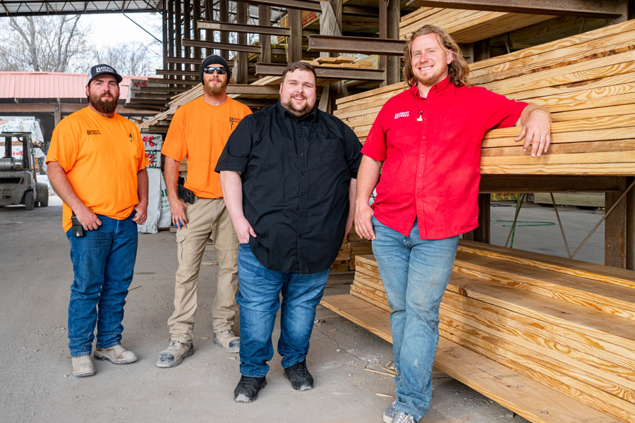 Lambert Lumber team